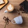 imageAmorArc 12oz Coffee Mugs Ceramic Coffee Mugs set of 6 for Man Woman Dad Mom Modern Coffee Mugs with handle for LatteCappuccinoMilkCocoa DishwasherampampMicrowave Safe Ceylon BlueBlue