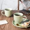 imageAmorArc 12oz Coffee Mugs Ceramic Coffee Mugs set of 6 for Man Woman Dad Mom Modern Coffee Mugs with handle for LatteCappuccinoMilkCocoa DishwasherampampMicrowave Safe Ceylon BlueOlive Green
