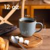imageAmorArc 12oz Coffee Mugs Ceramic Coffee Mugs set of 6 for Man Woman Dad Mom Modern Coffee Mugs with handle for LatteCappuccinoMilkCocoa DishwasherampampMicrowave Safe Ceylon BlueOcean Blue