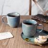 imageAmorArc 12oz Coffee Mugs Ceramic Coffee Mugs set of 6 for Man Woman Dad Mom Modern Coffee Mugs with handle for LatteCappuccinoMilkCocoa DishwasherampampMicrowave Safe Ceylon BlueCeylon Blue
