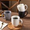 imageAmorArc 16oz Coffee Mugs Set of 6 Large Ceramic Coffee Mugs for Man Woman Dad Mom Modern Coffee Mugs with Handle for TeaLatteCappuccinoCocoa DishwasherampampMicrowave Safe Light BeigeMultiColor2