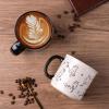 imageAmorArc 22 OZ Large Ceramic Coffee Mugs Set of 2 Oversized Mugs With Big Handle for Men Women Dad Mom Big Mug With Textured Dogs Cats Patterns for Office ampamp Home Microwave Safe 2 PcsBlackBlack