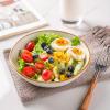 imageAmorArc Ceramic Cereal Bowls Set of 6 24 oz Handmade Stoneware Bowls Set for Cereal Soup Salad Bread Stylish Kitchen Bowls for Meal Dishwasher ampamp Microwave Safe ReactivePearl WhitePearl White