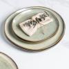 imageAmorArc Ceramic Dinner Plates Set of 6 105 Inch Handmade Reactive Glaze Stoneware Plates Large Rustic Shape Dinnerware Dish Set for Kitchen Microwave ampamp Dishwasher Safe Scratch Resistant  BlueReactive Glaze