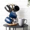 imageAmorArc 12 OZ Coffee Mugs Matte Coffee Cups with Large Handle for Man Woman Ceramic Coffee Mugs Set of 12 for LatteCappuccinoCocoaMilk Dishwasher ampamp Microwave SafeMulitColor