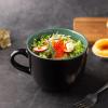 imageAmorArc 24 oz Soup Mugs with Handles Jumbo Ceramic Bowls Mugs Set with handles for Coffee Cereal Cappuccino Snacks MicrowaveampampDishwasher safe Soup Cups for MealGreenMix