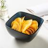 imageAmorArc 32oz Square Cereal Soup Bowls Stoneware Bowls Set of 4 for Kitchen Large Bowls for CerealSoupSaladMeal Microwave ampamp Dishwasher SafeColorful InsideMulticolor