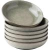 imageAmorArc 85 Large Ceramic Pasta Bowls Set 36oz Stoneware Bowls Set of 4 for Kitchen Reavtive Glaze BowlsMicrowave Dishwasher Safe for PastaSaladOatmeal BlueRective Glaze