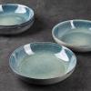 imageAmorArc 85 Large Ceramic Pasta Bowls Set 36oz Stoneware Bowls Set of 6 for Kitchen Reavtive Glaze BowlsMicrowaveDishwasher Safe for PastaSaladOatmealCeylon BlueCeylon Blue