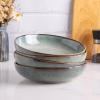 imageAmorArc 85 Large Ceramic Pasta Bowls Set 36oz Stoneware Bowls Set of 6 for Kitchen Reavtive Glaze BowlsMicrowaveDishwasher Safe for PastaSaladOatmealCeylon BlueOcean Blue