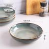 imageAmorArc 85 Large Ceramic Pasta Bowls Set 36oz Stoneware Bowls Set of 6 for Kitchen Reavtive Glaze BowlsMicrowaveDishwasher Safe for PastaSaladOatmealCeylon BlueOcean Blue