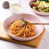 imageAmorArc 875 Large Ceramic Pasta Bowls 36oz Handpainted Stoneware Bowls Set of 4 MicrowaveampampDishwasher Safe Bowls with Rustic Terracotta Underside for Pasta Salad MultiColorCloud Pink