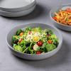 imageAmorArc 875 Large Ceramic Pasta Bowls 36oz Handpainted Stoneware Bowls Set of 4 MicrowaveampampDishwasher Safe Bowls with Rustic Terracotta Underside for Pasta Salad MultiColorLimestone