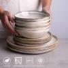 imageAmorArc Ceramic Cereal Bowls Set of 6 24 oz Handmade Stoneware Bowls Set for Cereal Soup Salad Stylish Kitchen bowls for Meal Dishwasher ampamp Microwave Safe Reactive GlazeCappuccinoCappuccino