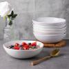 imageAmorArc Ceramic Cereal Bowls Set of 6 24 oz Handmade Stoneware Bowls Set for Cereal Soup Salad Stylish Kitchen bowls for Meal Dishwasher ampamp Microwave Safe Reactive GlazeCappuccinoReactive White