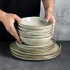 imageAmorArc Ceramic Cereal Bowls Set of 6 24 oz Handmade Stoneware Bowls Set for Cereal Soup Salad Stylish Kitchen bowls for Meal Dishwasher ampamp Microwave Safe Reactive GlazeCappuccinoReactive Glaze
