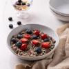 imageAmorArc Ceramic Cereal Bowls Set of 6 24 oz Handmade Stoneware Bowls Set for Cereal Soup Salad Stylish Kitchen bowls for Meal Dishwasher ampamp Microwave Safe Reactive GlazeCappuccinoReactive White