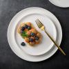 imageAmorArc Ceramic Dinner Plates Set of 6 Wavy Rim 105 Inch Stoneware Dish Set Large Dinnerware Plates for KitchenMicrowaveampampDishwasher Safe Scratch ResistantReactive Glaze Matte BlackMatte White