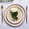 imageAmorArc Ceramic Dinnerware SetsHandmade Reactive Glaze Stonewre Plates and Bowls SetsHighly Chip and Crack Resistant  Dishwasher ampamp Microwave Safe Dishes SetService for 4 12pcCappuccino