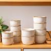 imageAmorArc Ceramic Ramekins 4 oz Small Oven Safe Baking Dishes for Creme Brulee Lava Cakes Pudding Custard Cups Souffle Pot Pie Porcelain Ramekins Sauce Bowls Set of 6