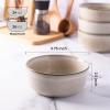 imageAmorArc Cereal Bowls Set of 6 for Kitchen 26oz Stoneware Soup Bowls Set for Cereal Soup Modern Kitchen Bowls for Meal Dishwasher ampampMicrowave Safe ReactiveColorCappuccino