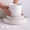 imageAmorArc Cereal Bowls Set of 6 for Kitchen 26oz Stoneware Soup Bowls Set for Cereal Soup Modern Kitchen Bowls for Meal Dishwasher ampampMicrowave Safe Reactive GlazeVintage white