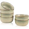 imageAmorArc Cereal Bowls Set of 6 for Kitchen 26oz Stoneware Soup Bowls Set for Cereal Soup Modern Kitchen Bowls for Meal Dishwasher ampampMicrowave Safe ReactiveColorReactive Glaze