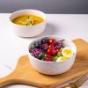 imageAmorArc Cereal Bowls Set of 6 for Kitchen 26oz Stoneware Soup Bowls Set for Cereal Soup Modern Kitchen Bowls for Meal Dishwasher ampampMicrowave Safe Reactive GlazeVintage white