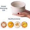 imageAmorArc Cereal Bowls Set of 6 for Kitchen 26oz Stoneware Soup Bowls Set for Cereal Soup Modern Kitchen Bowls for Meal Dishwasher ampampMicrowave Safe ReactiveColorCappuccino