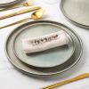 imageAmorArc Dinner Plates Set of 6 105 Inch Reactive Glaze Ceramic Plates Set Microwave Dishwasher Safe Scratch Resistant Modern Large Dinnerware Dishes Set Kitchen Stoneware PlatesReactive Glaze