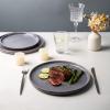 imageAmorArc Dinner Plates Set of 6 105 Inch Reactive Glaze Ceramic Plates Set Microwave Dishwasher Safe Scratch Resistant Modern Large Dinnerware Dishes Set Kitchen Stoneware PlatesReactive Color G
