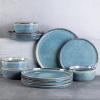 imageAmorArc Dinner Plates Set of 6 105 Inch Reactive Glaze Ceramic Plates Set Microwave Dishwasher Safe Scratch Resistant Modern Large Dinnerware Dishes Set Kitchen Stoneware PlatesCeylon Blue