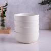 imageAmorArc Stoneware Cereal Bowls Set of 4 26oz Soup Bowls Set for Cereal Soup Snacks Modern Kitchen bowls for Meal Dishwasher ampampMicrowave Safe Matte BlackMatte White