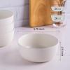imageAmorArc Stoneware Cereal Bowls Set of 4 26oz Soup Bowls Set for Cereal Soup Snacks Modern Kitchen bowls for Meal Dishwasher ampampMicrowave Safe Matte BlackMatte White