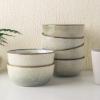 imageAmorArc Cereal Bowls Set of 6 for Kitchen 26oz Stoneware Soup Bowls Set for Cereal Soup Modern Kitchen Bowls for Meal Dishwasher ampampMicrowave Safe Reactive GlazeReactive Glaze