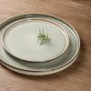 imageAmorArc Ceramic Dinnerware Sets Handmade Reactive Glaze Stoneware Plates and Bowls SetsHighly Chip and Crack Resistant  Dishwasher ampamp Microwave Safe Dishes Set Service for 4 12pcReactive Glaze