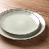 imageAmorArc Ceramic Dinnerware Sets for 4 12 Pieces Handpainted Stoneware Plates and Bowls Set Scratch Resistant Dishes Set Dishwasher ampamp Microwave Safe Reactive ColorReactive Glaze