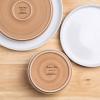 imageAmorArc Ceramic Dinnerware Set for 4  Speckled Stoneware Plates and Bowls with unglazed terracotta  Scratch Resistant Dishwasher ampamp Microwave Safe Dishes Sets 12Pcs PinkModernWhite