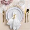 imageAmorArc Ceramic Dinnerware Set for 4  Speckled Stoneware Plates and Bowls with unglazed terracotta  Scratch Resistant Dishwasher ampamp Microwave Safe Dishes Sets 12Pcs PinkModernWhite