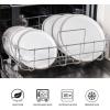 imageAmorArc Ceramic Dinnerware Sets for 4Stoneware Plates and Bowls SetsChip and Crack Resistant  Dishwasher ampamp Microwave Safe Ceramic DishesService for 4 12pcWhiteWhite